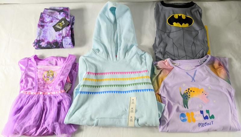 Children Mixed Clothing Children mixed clothing pallet of kids apparel wrapped for shipping from Save More Liquidations