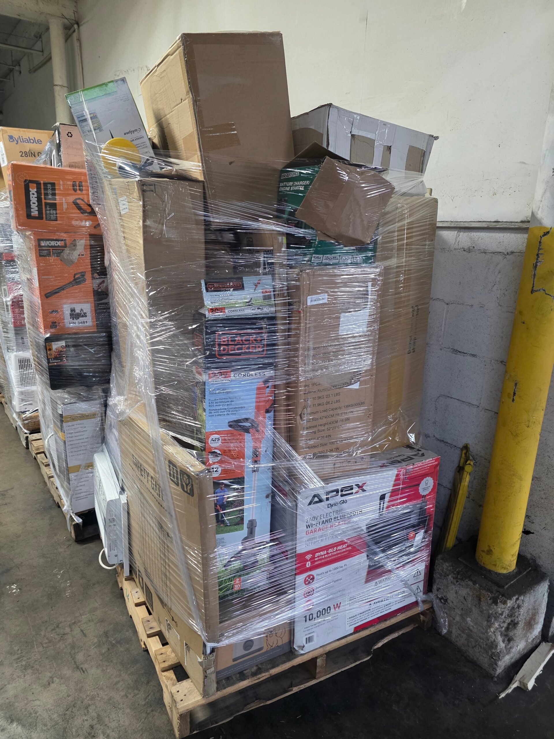 Mixed Retailer With Tools Pallets Mixed Retailer With Tools Pallets