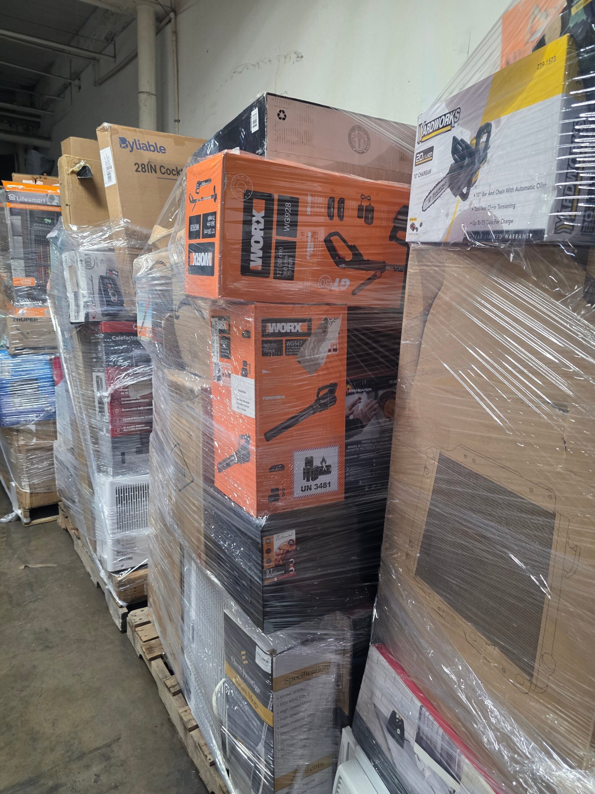 Mixed Retailer With Tools Pallets Mixed Retailer With Tools Pallets