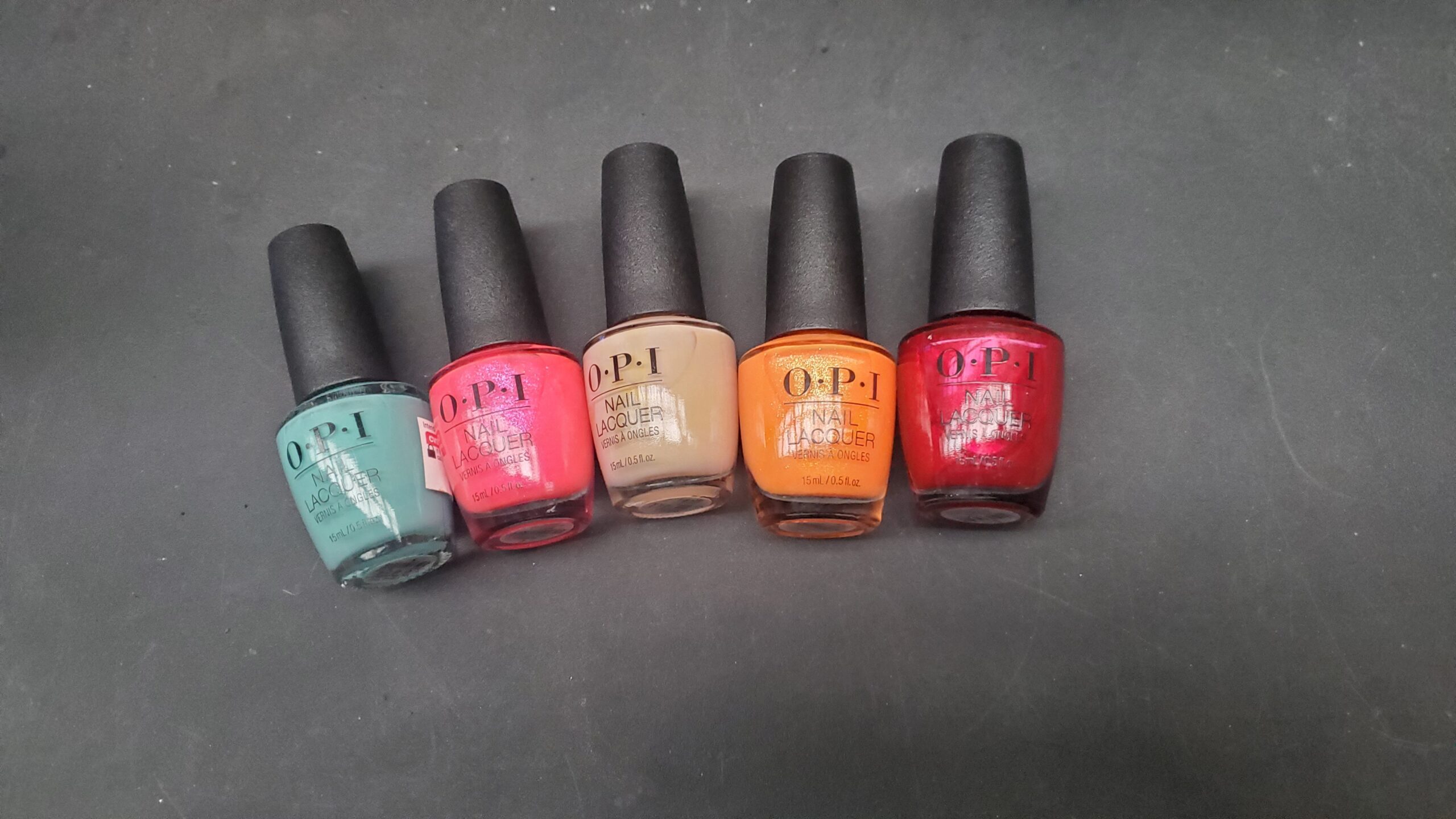 Lot of Assorted O.P.I Nail Polish 168pcs O.P.I nail polish lot of 168 assorted bottles arranged for shipping from Save More Liquidations
