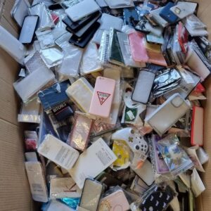 Phone cases pallet of high-count phone case accessories wrapped for shipping from Save More Liquidations