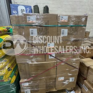 Target case pack truckload of 26 pallets of sealed general merchandise loaded for freight from Save More Liquidations