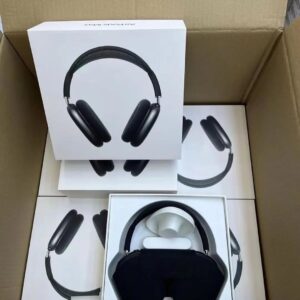 AirPods Max pallet of 85 Apple over-ear headphones wrapped for shipping from Save More Liquidations