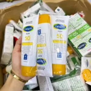 Cetaphil skincare pallet of cleansers and moisturizers wrapped for shipping from Save More Liquidations