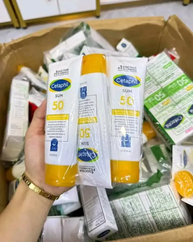 Cetaphil Skincare Cosmetics – Wholesale Pallets Cetaphil skincare pallet of cleansers and moisturizers wrapped for shipping from Save More Liquidations