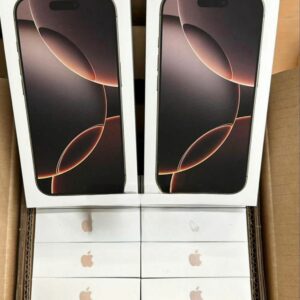 iPhone 16 Pro Max pallet of current-flagship Apple phones boxed for shipping from Save More Liquidations