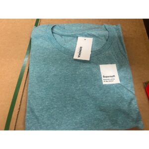 Blank t-shirts lot of bulk tees for printing wrapped for shipping from Save More Liquidations