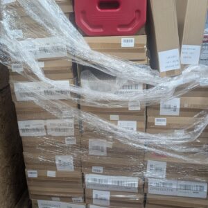 Plastic fuel tanks wholesale replacement lot wrapped for shipping from Save More Liquidations