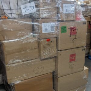 Target TG20 pallet — single unopened Target liquidation pallet at the $662 top-of-tier TG-series price point, unmanifested contents that may include Sterilite plastic totes, sold as-is