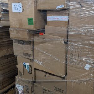 Target TG13 pallet — single unopened Target liquidation pallet at the $551 entry-tier TG-series price point, unmanifested contents that may include Sterilite plastic totes, sold as-is