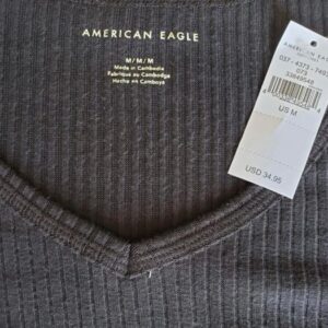 Aerie and American Eagle pallet of brand apparel wrapped for shipping from Save More Liquidations