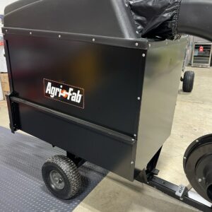 Agri-Fab Mow N Vac pallet — single pallet of Agri-Fab 32 Cu Ft tow-behind lawn vacuum and bagger attachment units for riding mowers