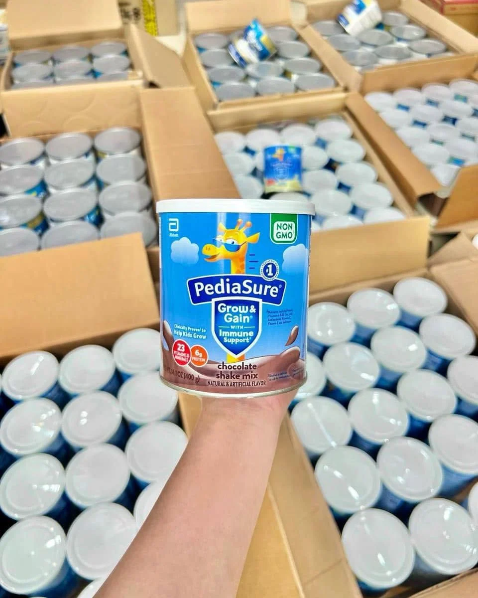Baby Formula Liquidation Pallets Baby formula pallet of sealed infant formula wrapped for shipping from Save More Liquidations