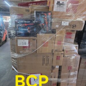BCP home outdoor lifestyle pallet — single pallet of Best Choice Products outdoor and lifestyle category inventory including patio furniture, outdoor decor, lifestyle products