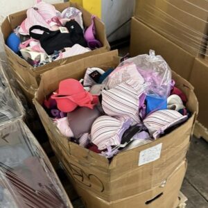 Womens underwear pallet of 500 new packaged intimates folded for shipping from Save More Liquidations