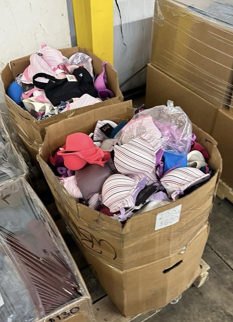 img_0208 Womens underwear pallet of 500 new packaged intimates folded for shipping from Save More Liquidations