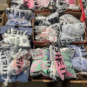 SHEIN clothing pallet — 1,000-piece pallet of authentic SHEIN DTC apparel including womens fashion, SHEIN Men, SHEIN Kids, and SHEIN Curve plus-size lines