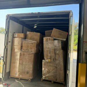 Amazon GM truckload — 7-10 pallets of unmanifested Amazon mixed returns and overstock merchandise, 400+ items per pallet across multiple general merchandise categories