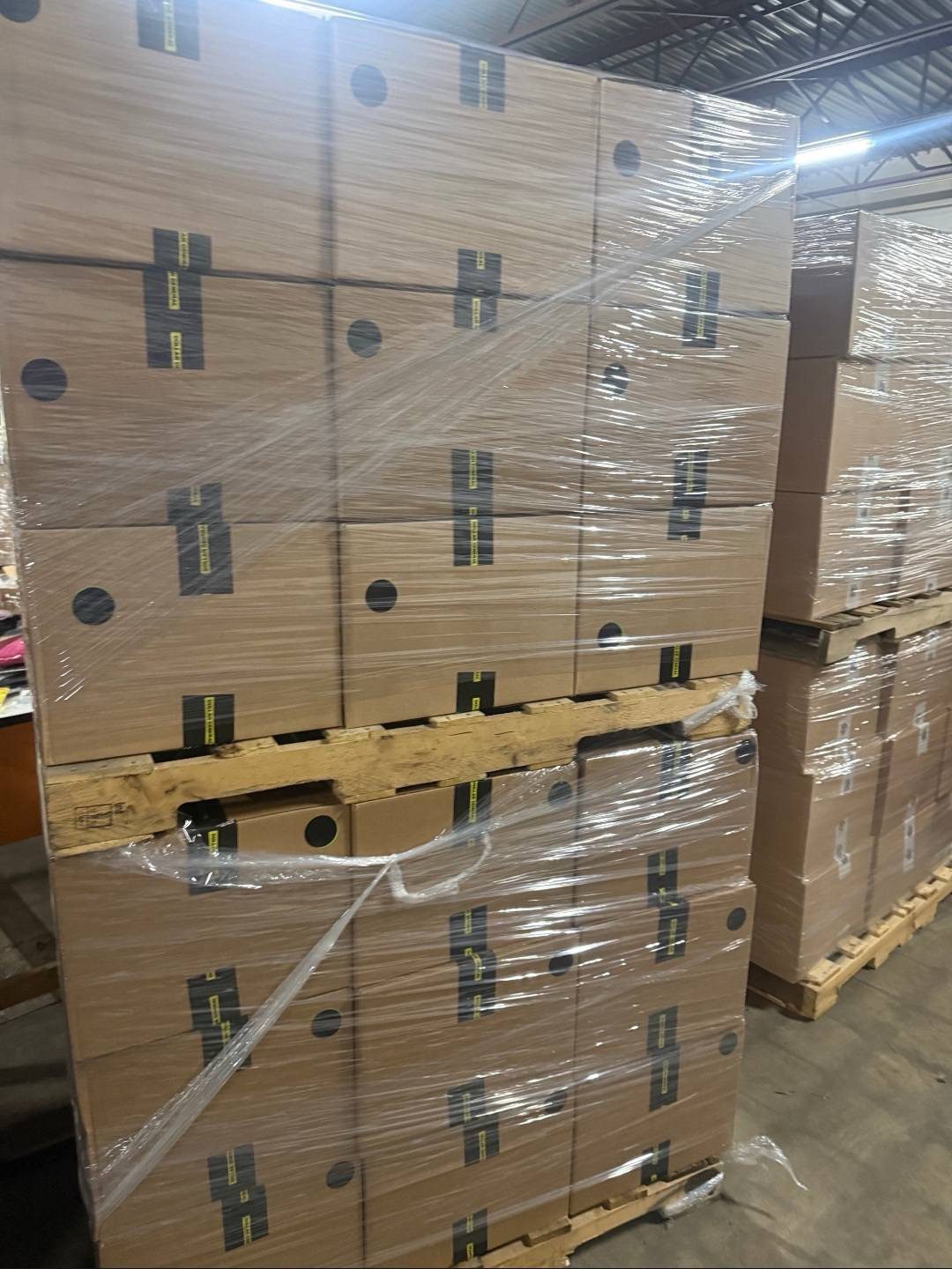 img_2442.jpeg Dollar General mystery box pallet — 20 sealed mystery boxes of Dollar General overstock including personal care, HBA, home goods, snacks, beauty, and stationery