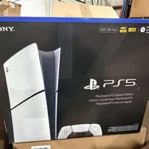 PS5 pallet of PlayStation 5 consoles boxed for shipping from Save More Liquidations