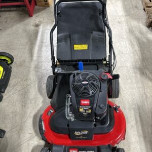 Toro TimeMaster mower pallet — single pallet of Toro TimeMaster 223cc self-propelled walk-behind lawn mower units with 30-inch deck and Personal Pace
