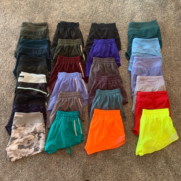 Wholesale Lululemon Shorts Liquidation Pallets Lululemon shorts liquidation pallet — 230 pieces of authentic new-with-tags Lululemon shorts across mens and womens athletic shorts, training shorts, and casual styles, manifested category-specific pallet