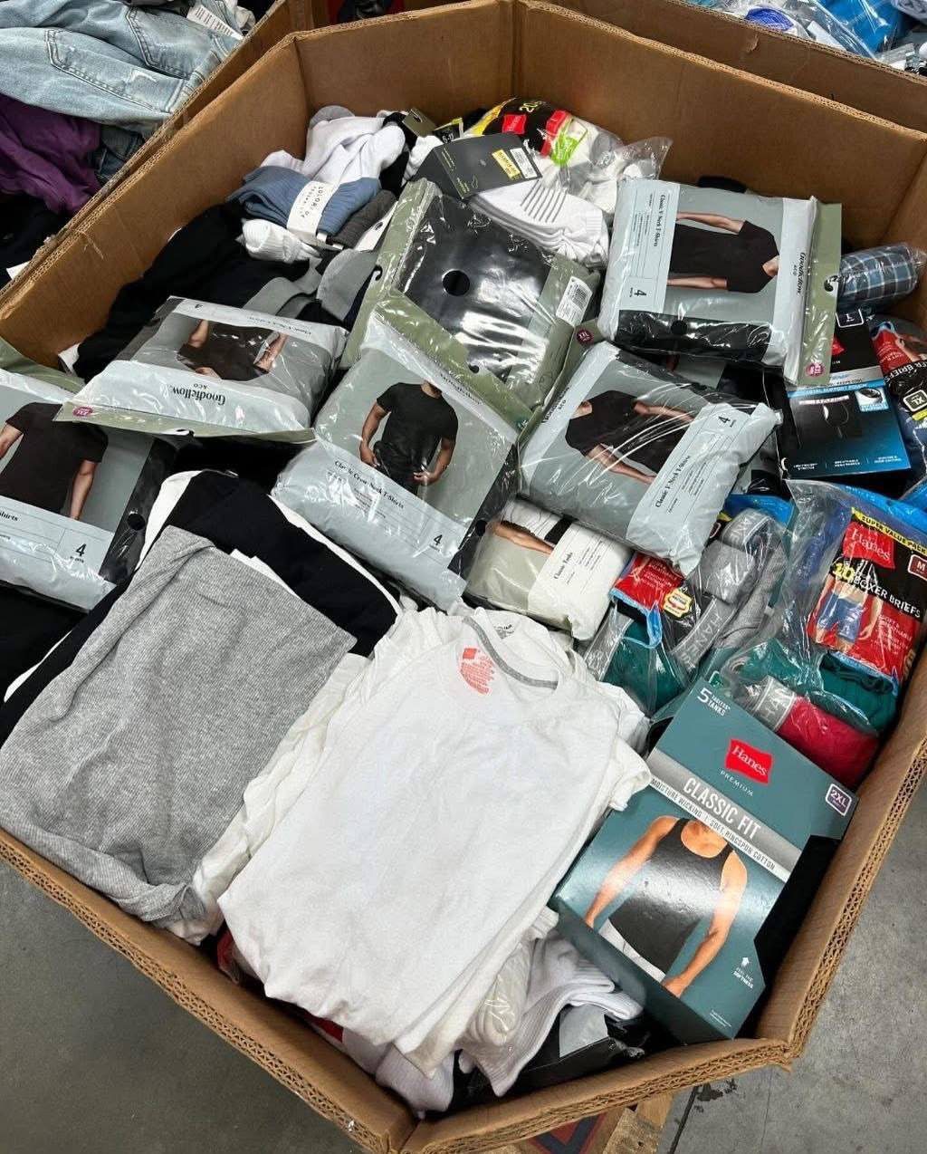 men-boxer-underwear-wholesale-buy-men-underwear-pallet.jpg Men accessories pallet — single pallet of mixed-brand mens accessory inventory including wallets, belts, watches, sunglasses, ties, cufflinks, hats, and phone accessories