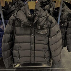 Winter jacket pallet of coats and cold-weather outerwear folded for shipping from Save More Liquidations