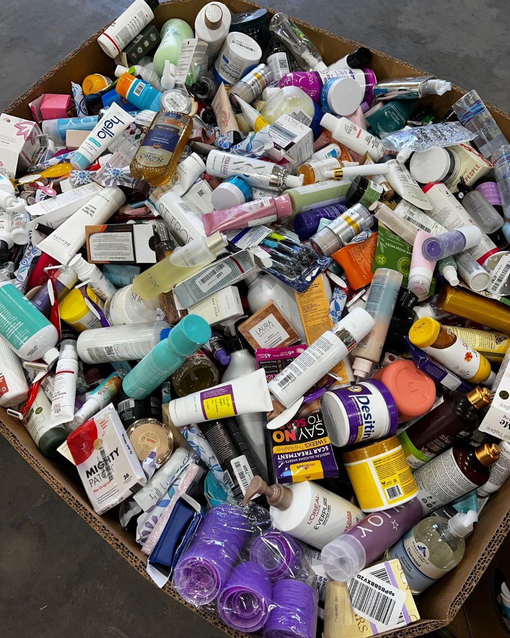 Wholesale HBA Pallets Liquidation Wholesale HBA pallet of health and beauty aids arranged for shipping from Save More Liquidations