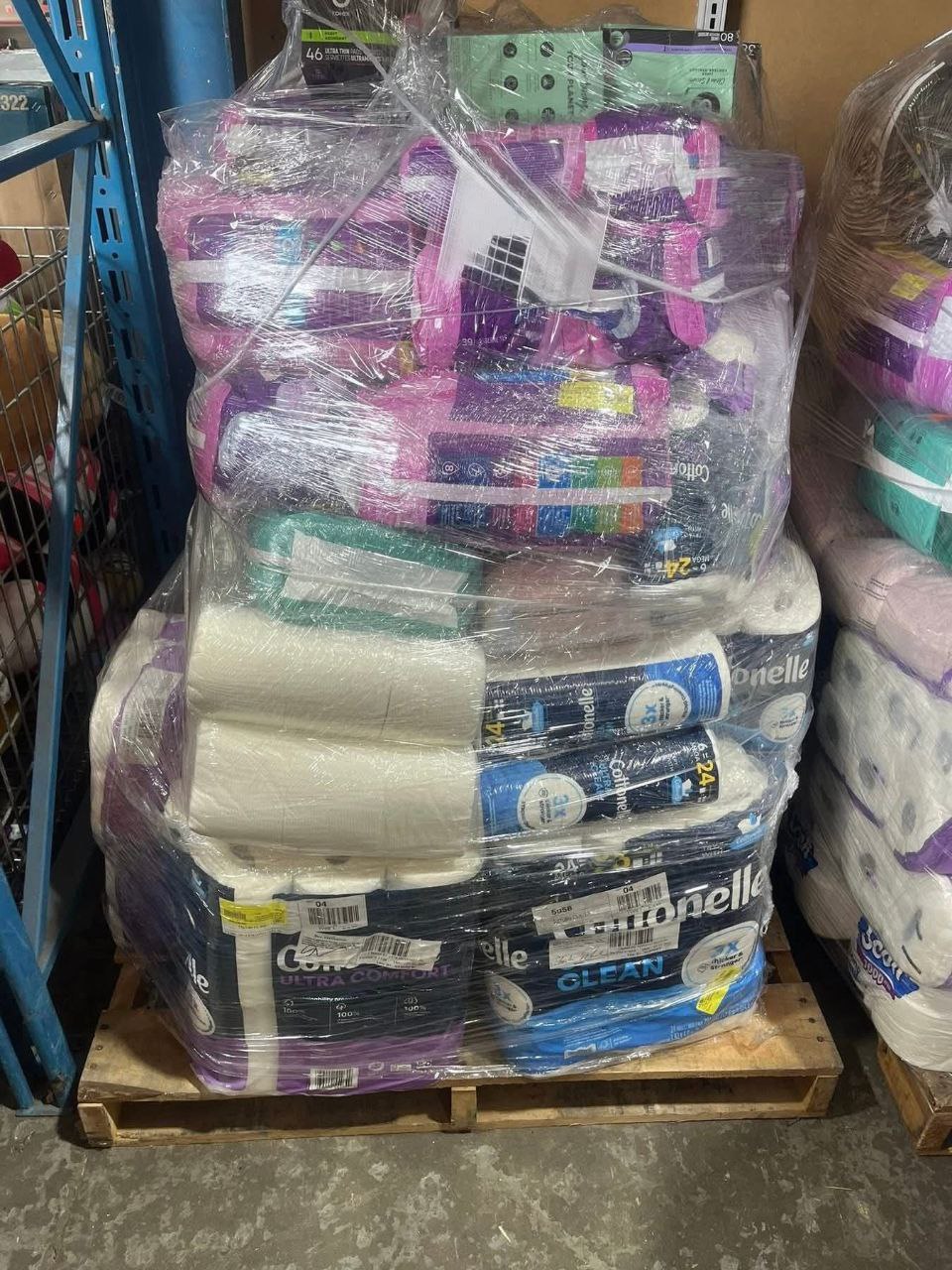 Buy Pallet Of Toilet Paper (1920 Rolls – $550) Pallet of toilet paper holding 1,920 rolls of bulk bath tissue shrink-wrapped for shipping from Save More Liquidations