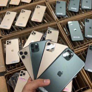 iPhone pallet of 10 Apple phones boxed for shipping from Save More Liquidations