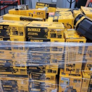 150 UNITS – DeWalt Tools Pallet (Large Lot)