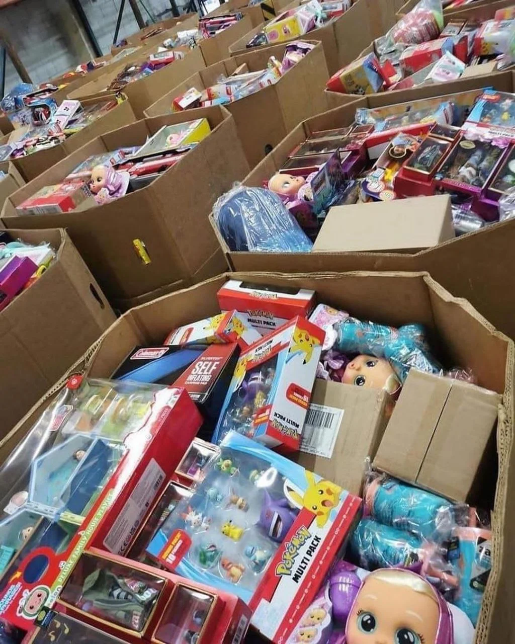 Kids Toys Liquidation Pallets Toys And Baby Pallet — single pallet of authorized Mixed liquidation inventory wrapped and ready for shipping from Save More Liquidations
